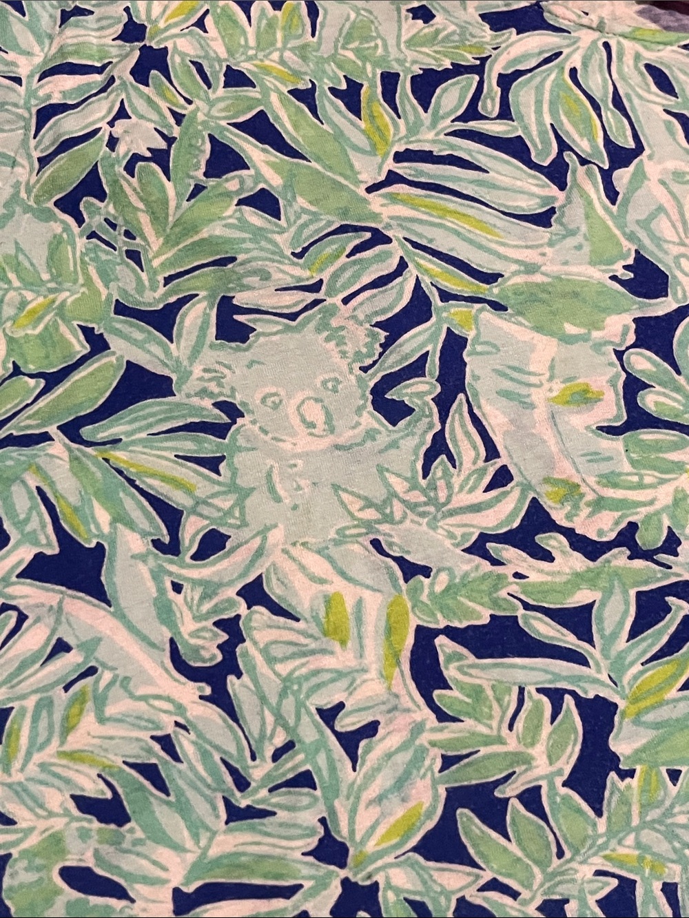 🐨Lilly Pulitzer Oversized Tunic Super Soft Koala, Lemur, Bamboo print